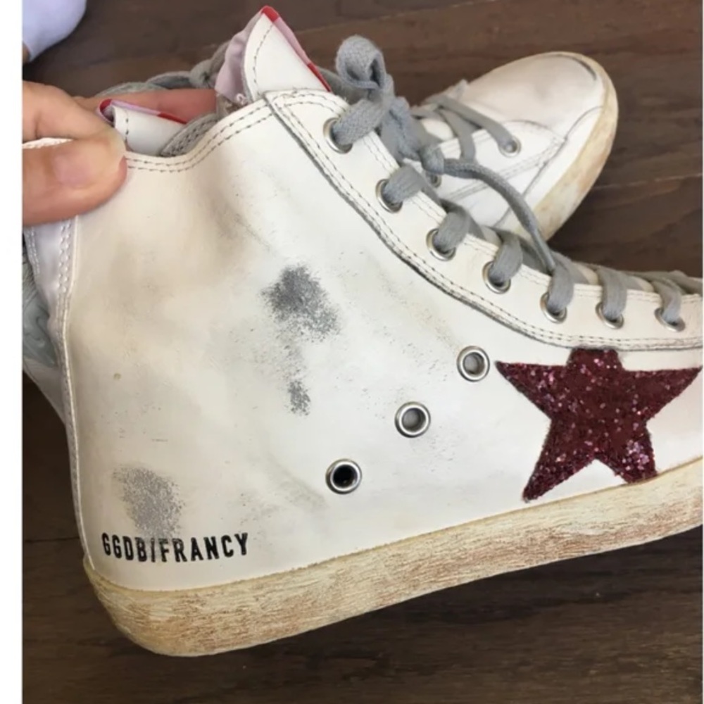 Golden Goose Super Stars High Top Sneakers(3) - Picture 3 of 11